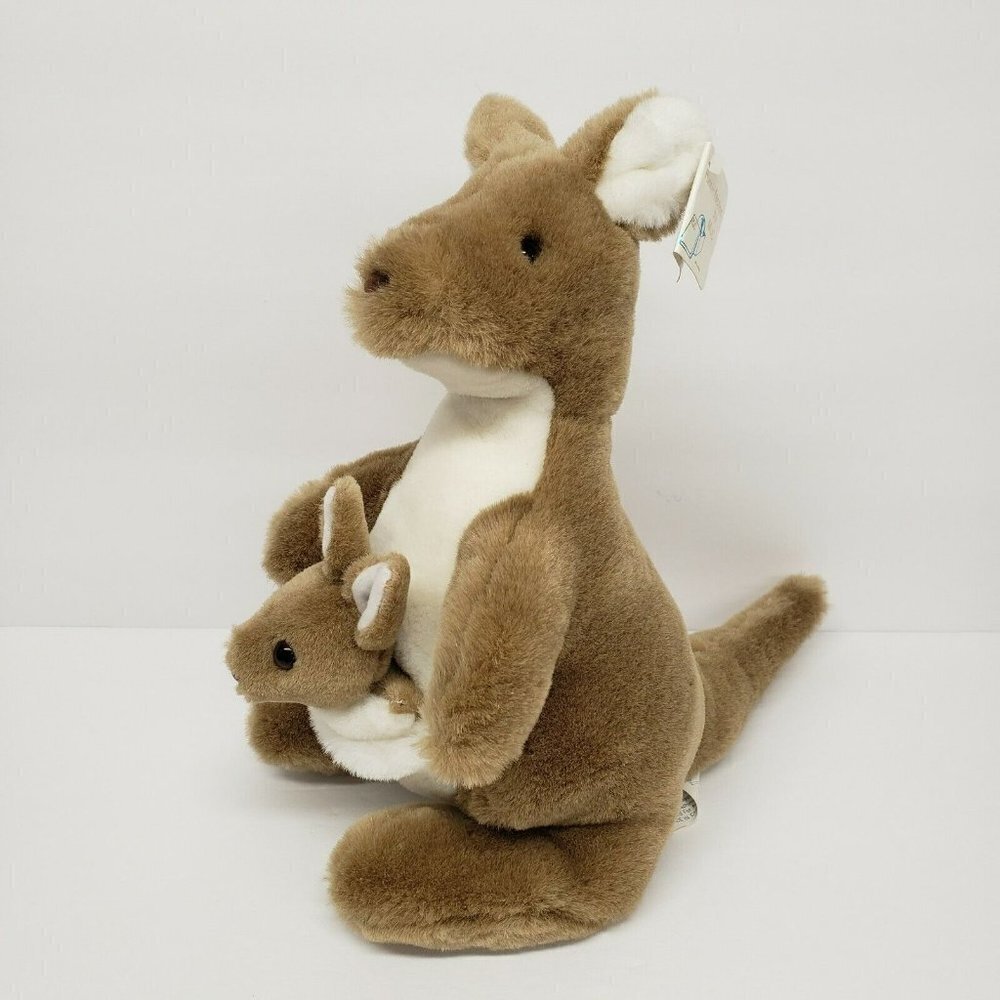 MJC International 12" Maggie Kangaroo Joey Vintage 1992 Plush